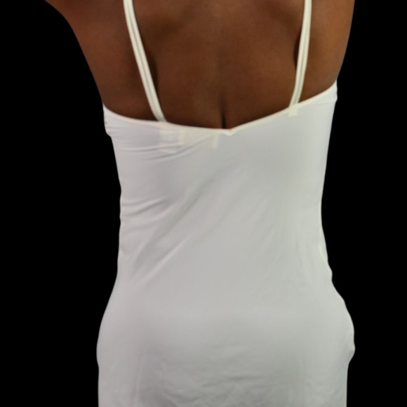 Vintage Victorias Secret Chemise Slip White 90s Y2K Mini Gold Label Nightie XS - Picture 4 of 15